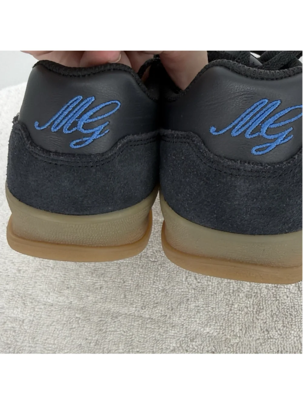 Adidas Aloha Super Mark Gonzales Black Gum Suede Shoes Black Carbon Bluebird 5.5
